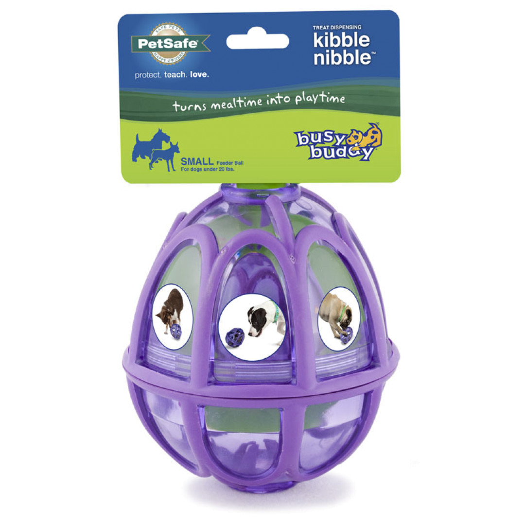 PetSafe Busy Buddy Treat Dispensing Kibble Nibble Dog Toy, Small