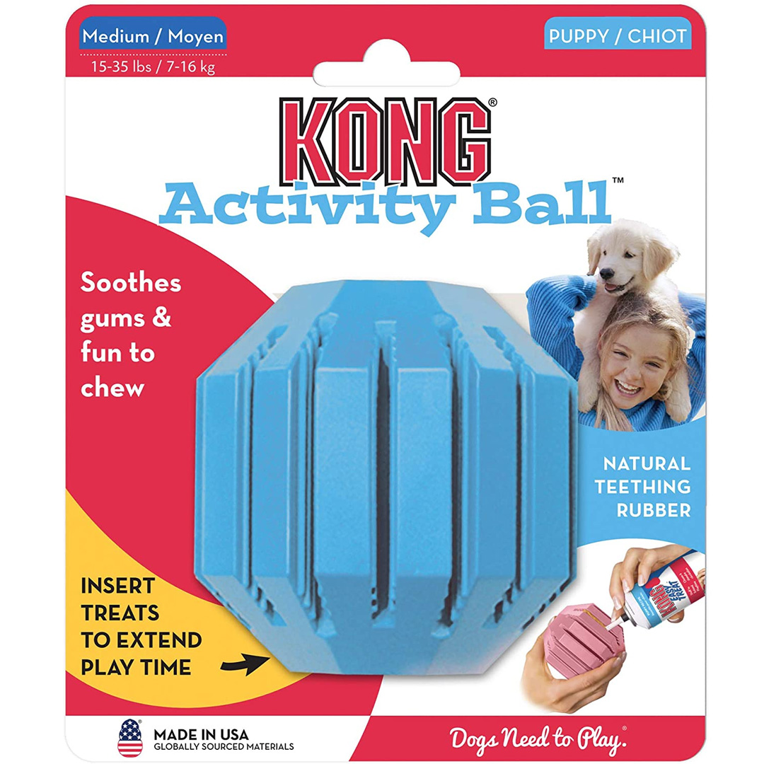 Allemaal lanthaan Trein KONG Puppy Activity Ball - LA's Dog Trainer